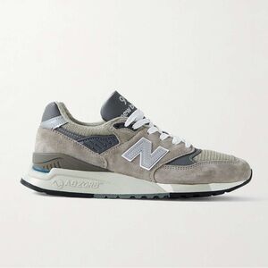 New Balance 998 Core Made in USA Gray Silver Athletic Sneaker U998GR Men's 9 D